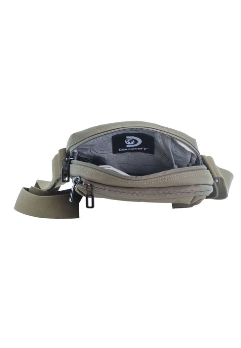 Τσαντάκι Χιαστί Discovery Downtown D00912.11 Χακί